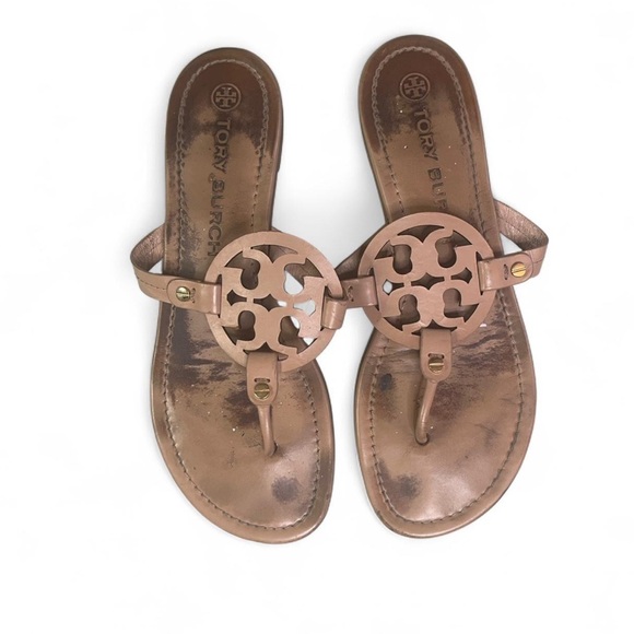 Tory Burch Shoes - Tory Burch Tan Leather Sandals